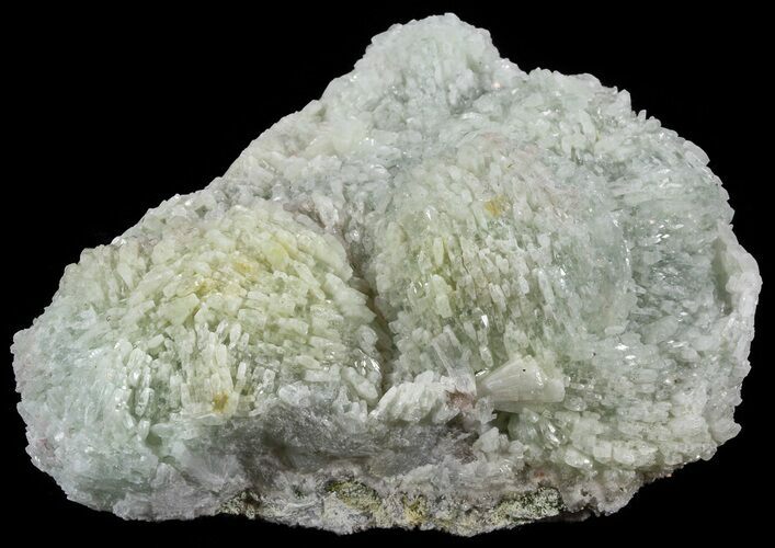 Green Prehnite Crystal Cluster - Morocco #52280